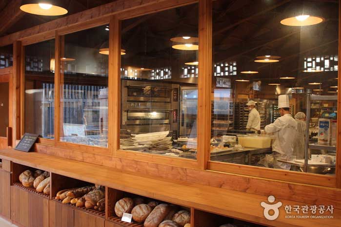 Хлеб производится в хлебном цехе - Гочан-гун, Чонбук, Корея (https://codecorea.github.io)