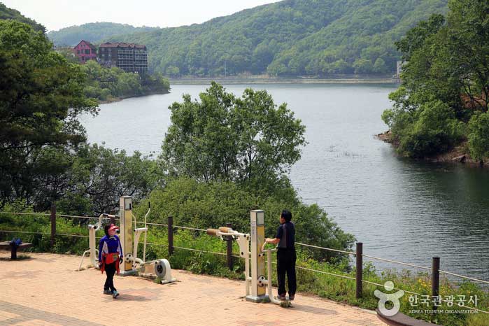 Parque del lago Onam - Namyangju, Corea del Sur (https://codecorea.github.io)