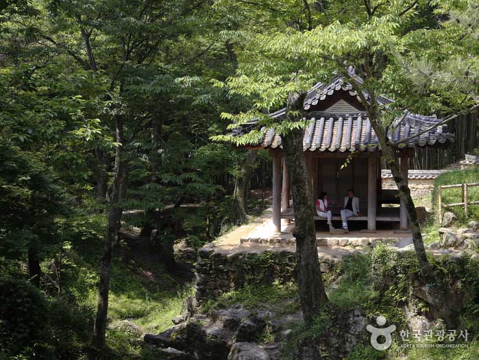 Damyang Soswaewon, die erste Siedlung in Gwangju Vororte 4 Gänge - Suncheon, Jeonnam, Korea (https://codecorea.github.io)