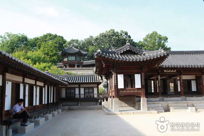 Naksunjae baute für Herrn Kyungbin Kim, den Heonjong so sehr liebte - Jongno-gu, Seoul, Korea (https://codecorea.github.io)