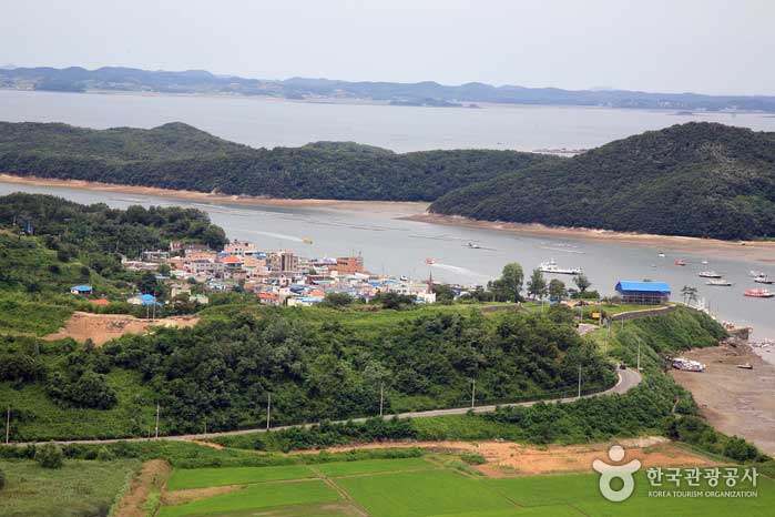 Port d'Ocheon et baignade de Chungcheong - Boryeong, Chungnam, Corée (https://codecorea.github.io)
