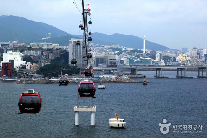 Busan Tower und Namhang Bridge auf einen Blick - Seo-gu, Busan, Korea (https://codecorea.github.io)