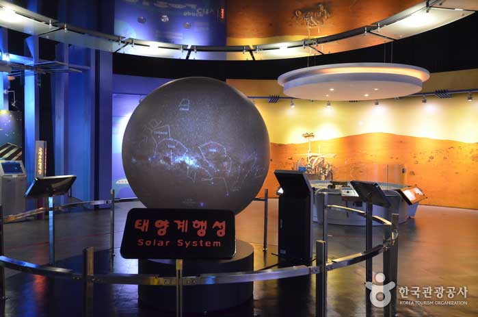Solar system planet which can see in three dimensions - Goheung-gun, Jeonnam, Korea (https://codecorea.github.io)