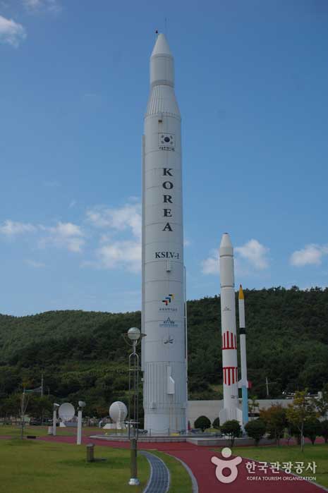1: 1 real size Naro model standing on rocket plaza - Goheung-gun, Jeonnam, Korea (https://codecorea.github.io)
