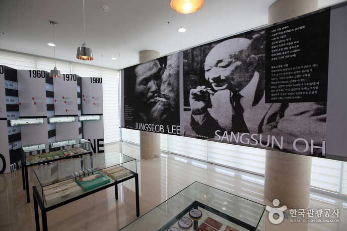Ausstellungshalle für Tabakkulturplanung - Wanju-gun, Jeollabuk-do, Korea (https://codecorea.github.io)