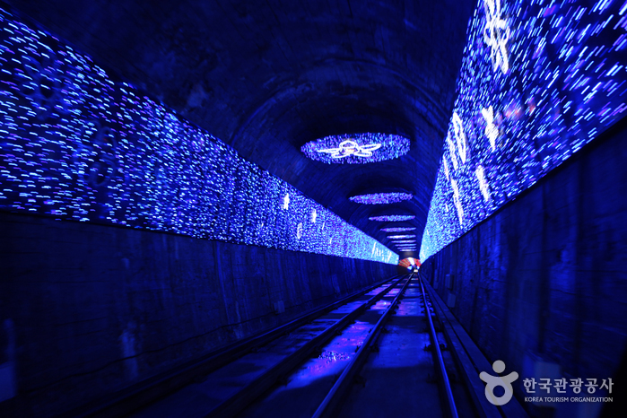 À l'intérieur du tunnel - Samcheok, Gangwon, Corée (https://codecorea.github.io)