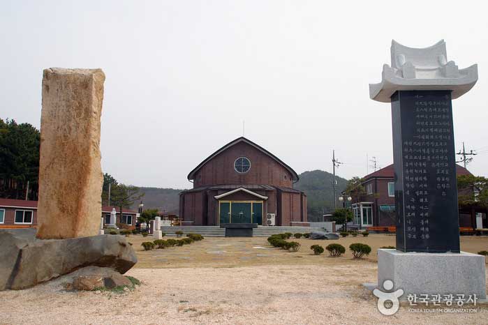 Terre sacrée où cinq prêtres catholiques ont été exécutés - Boryeong, Chungnam, Corée (https://codecorea.github.io)