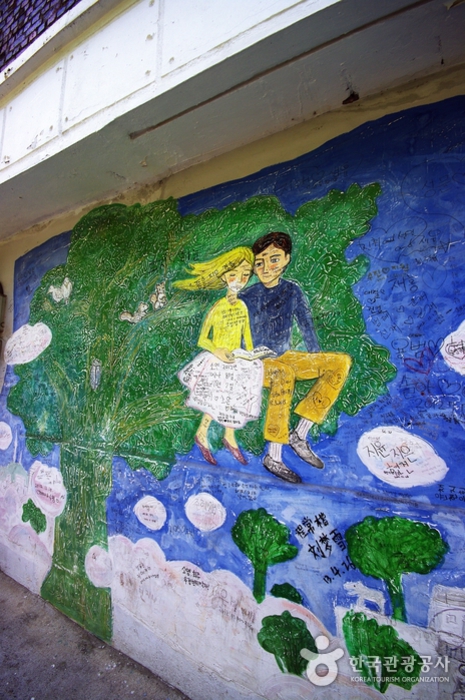 Сказочные картины, наполненные стенами - Сонбук-гу, Сеул, Корея (https://codecorea.github.io)