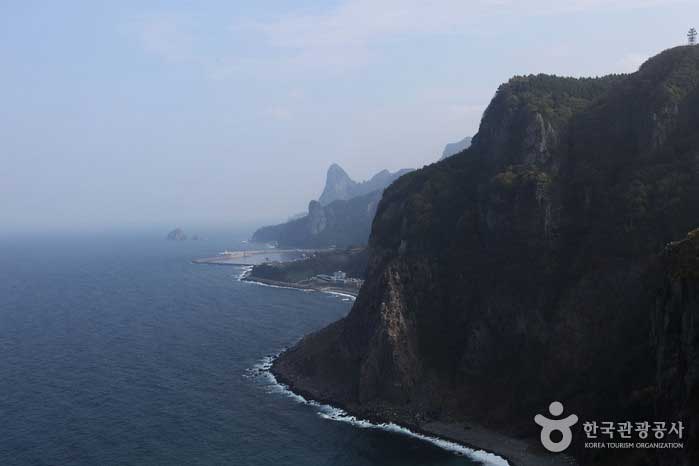 Vista desde el faro de Taeha - Corea del Sur Gyeongbuk Ulleungdo (https://codecorea.github.io)