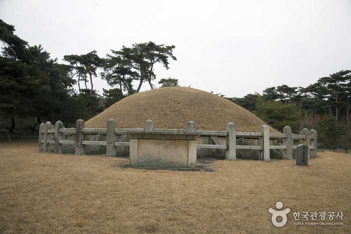 Сондок Королевские гробницы - Кёнджу, Кёнбук, Корея (https://codecorea.github.io)