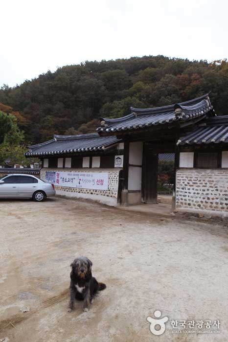 Soaring Gate avec presque pas de menton - Gyeongju, Gyeongbuk, Corée (https://codecorea.github.io)