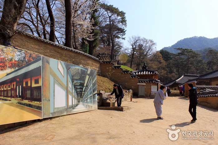 Zona de fotos junto a Jangkyung Panjeon - Hapcheon-gun, Gyeongnam, Corea (https://codecorea.github.io)