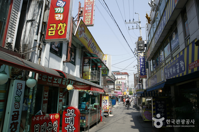 Chemin Stone Bridge Road Gopchang Alley - Guri-si, Gyeonggi-do, Corée (https://codecorea.github.io)