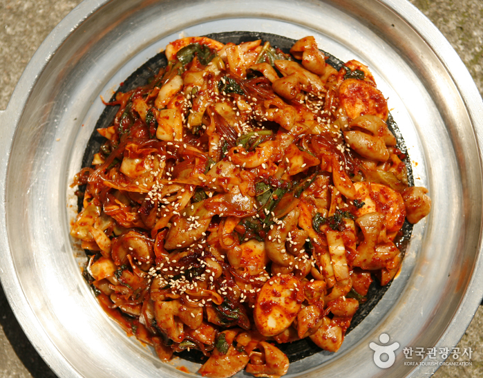 Spicy giblets - Guri-si, Gyeonggi-do, Korea (https://codecorea.github.io)