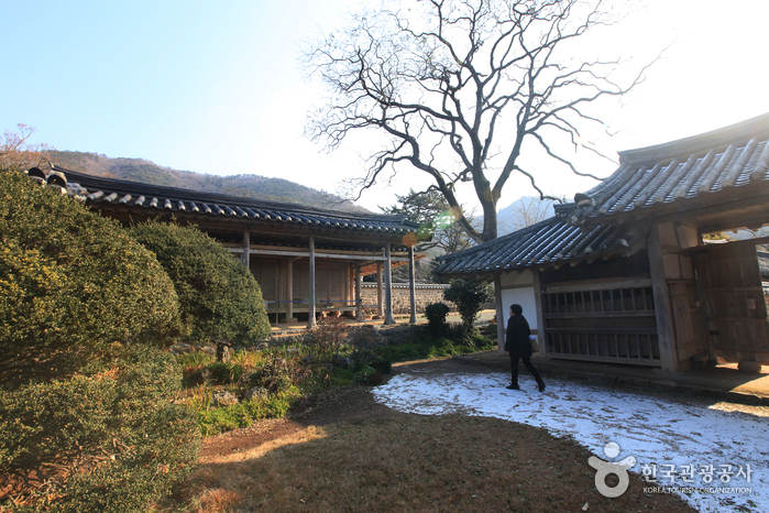 Naengwoodang, Sarangchae, où Jongson de Haenam Yoon est resté - Haenam-gun, Jeollanam-do, Corée (https://codecorea.github.io)