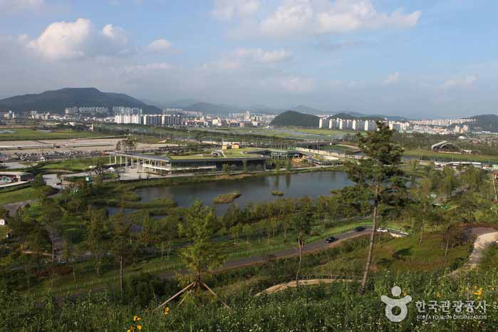 Das Suncheon Bay International Garden Expo Center fand 2013 statt - Suncheon, Jeonnam, Korea (https://codecorea.github.io)