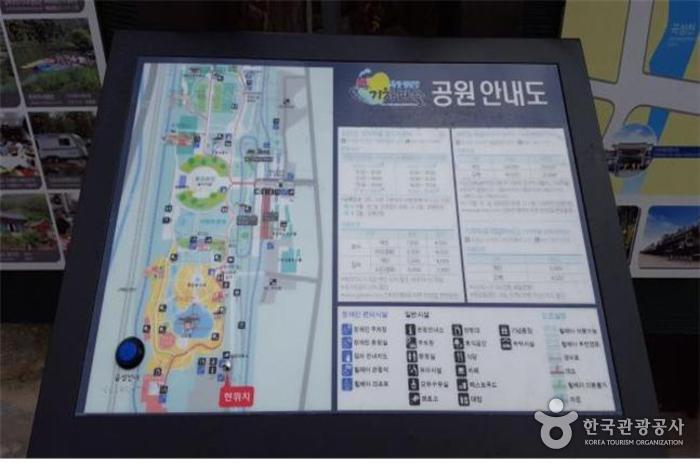Taktile Informationstafel mit installierter Sprachführungsfunktion - Gokseong-gun, Jeollanam-do, Korea (https://codecorea.github.io)
