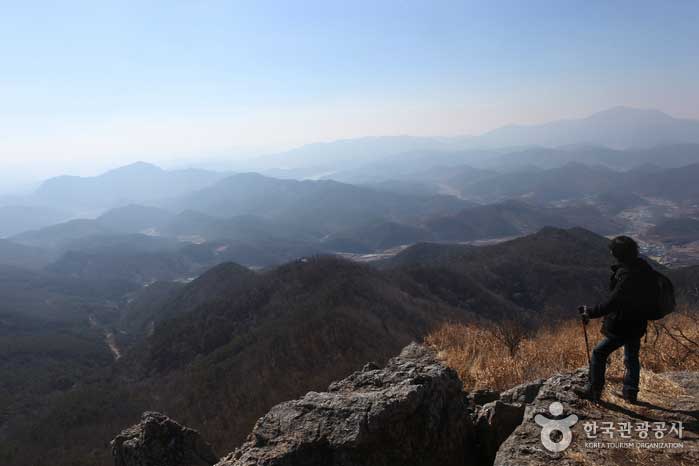 Die Sicht ist sofort weit offen - Hwasun-gun, Jeollanam-do, Korea (https://codecorea.github.io)