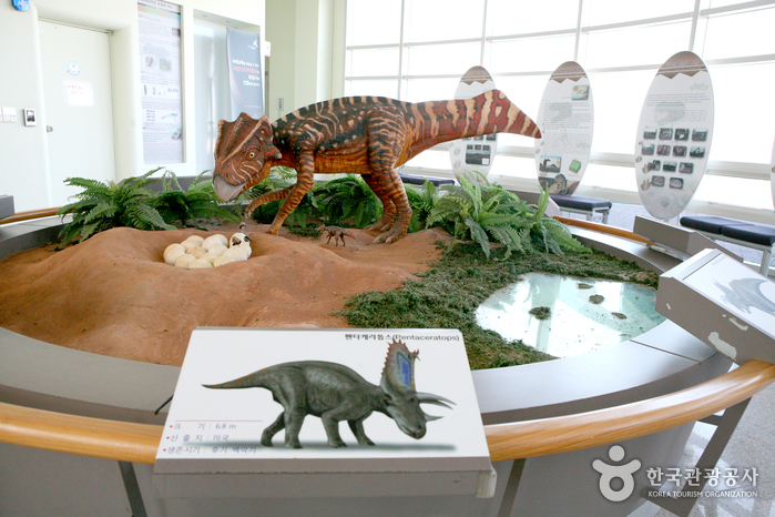 Dinosaurier Ei Fossil Mountain Besucherzentrum - Hwaseong-si, Gyeonggi-do, Korea (https://codecorea.github.io)
