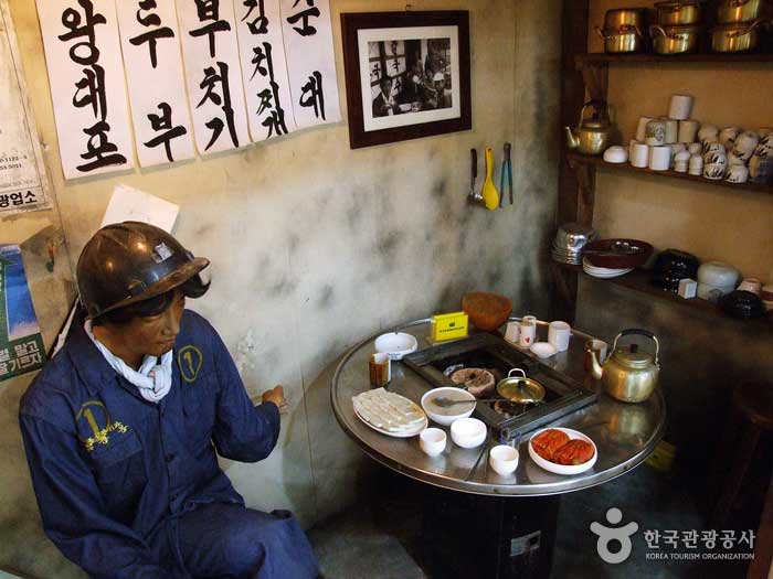 Воспроизведение бар угольной шахты корневого бара - Jeongseon-gun, Канвондо, Корея (https://codecorea.github.io)