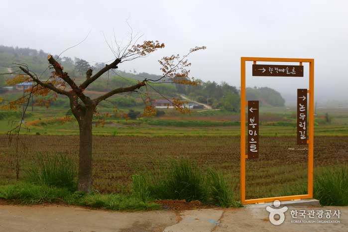 Информационные знаки, которые хорошо сочетаются с городом - Seosan, Chungnam, Южная Корея (https://codecorea.github.io)
