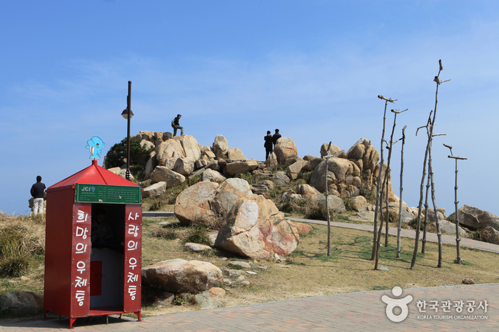 Boîte aux lettres d'espoir et d'amour - Dong-gu, Ulsan, Corée (https://codecorea.github.io)