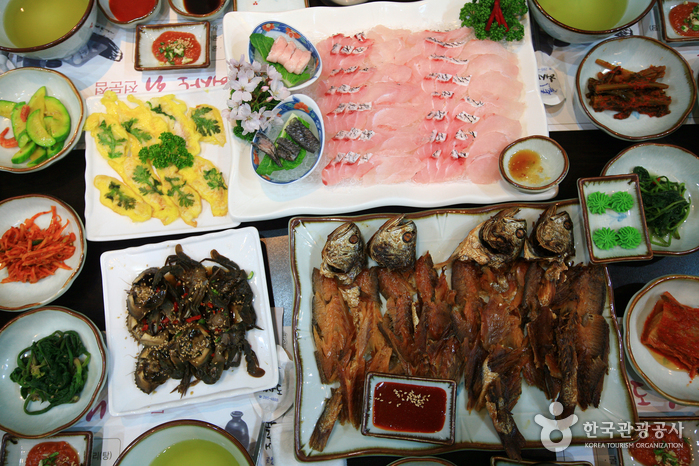 El pescado picado de Hersado - Mokpo-si, Jeollanam-do, Corea (https://codecorea.github.io)