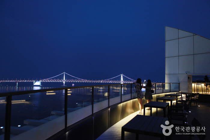 Пусан Гвангалли Кент Hotel Rooftop Bar Skydeck. - Корея, Сеул (https://codecorea.github.io)