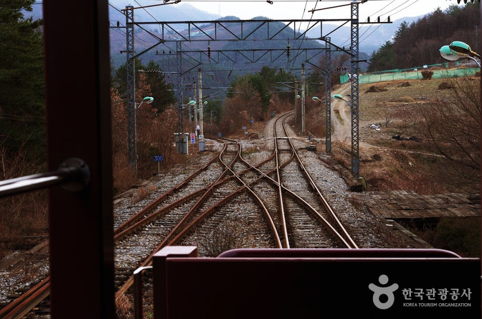 Switchback railway line - Samcheok-si, Gangwon-do, Korea (https://codecorea.github.io)