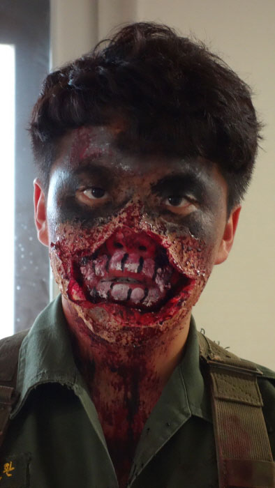 Zombie with a mouth <Photo courtesy, Hapcheon County Office> - Gangwon, Korea (https://codecorea.github.io)