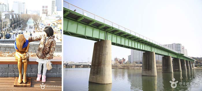 You can walk on the bridge the train was on - Gangneung-si, Gangwon-do, Korea (https://codecorea.github.io)