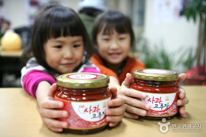 «C'est ma pâte de pomme et de poivre ~» - Chungju, Chungbuk, Corée (https://codecorea.github.io)