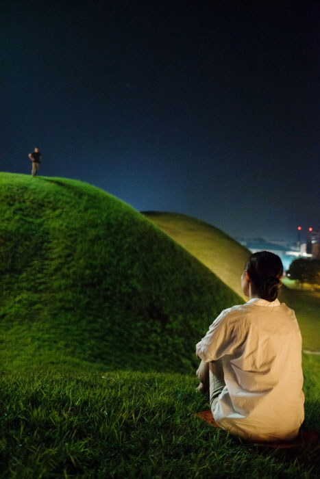 Debes abstenerte de subir a la cresta como una escena de una película. <Foto cortesía, Inventor Stone> - Gyeongju, Gyeongbuk, Corea (https://codecorea.github.io)
