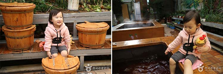 Experiencia de baño de pies de vino - Yeongdong-gun, Chungbuk, Corea (https://codecorea.github.io)