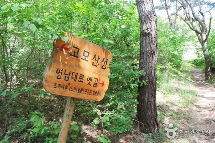 Festung Gomosanseong und alte Straße Yeongnam-daero - Mungyeong, Gyeongbuk, Südkorea (https://codecorea.github.io)