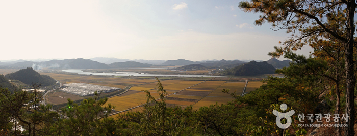 Vista oeste - Naju-si, Jeollanam-do, Corea (https://codecorea.github.io)