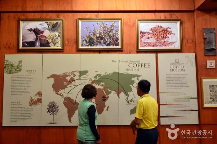 Erkundung der Kaffeegeschichte im Museum - Yangpyeong-gun, Gyeonggi-do, Korea (https://codecorea.github.io)