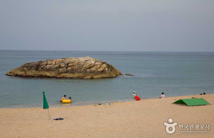 Paysages de la plage de Wonpo - contre... (https://codecorea.github.io)