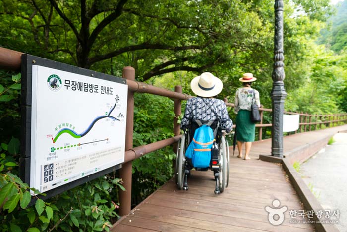 Sinseon-gil barrier free entrance - Namwon-si, Jeollabuk-do, Korea (https://codecorea.github.io)
