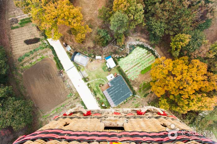 空から見下ろすと、世界はおもちゃの村のようです。 - 利川、韓国 (https://codecorea.github.io)