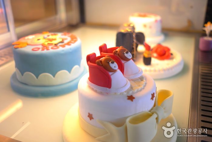 Gâteau fait avec Sugarcraft Craft - Seocho-gu, Séoul, Corée (https://codecorea.github.io)
