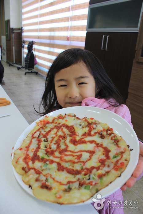 Experiencia de fabricación de pizza Gochujang Bulgogi - Sunchang-gun, Jeonbuk, Corea (https://codecorea.github.io)