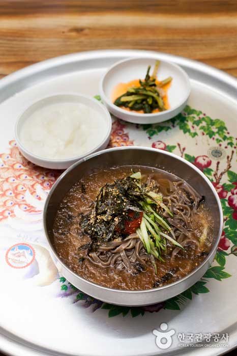 Cool Shrimp Noodles Cool Summer Heat - Jeongseon-gun, Gangwon, South Korea (https://codecorea.github.io)