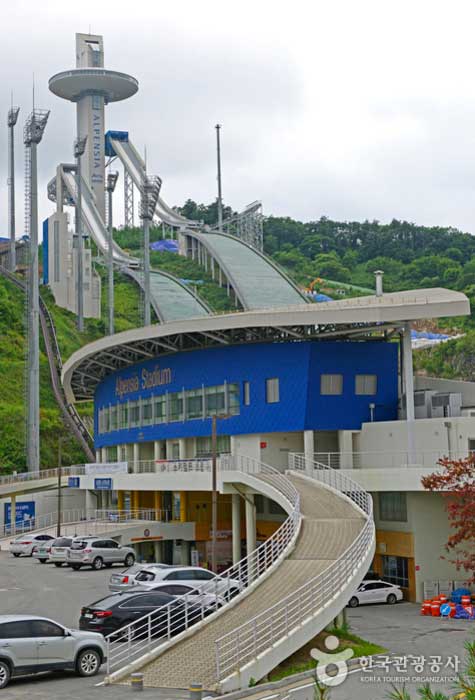 Лыжный трамплин - Каннын, Южная Корея (https://codecorea.github.io)