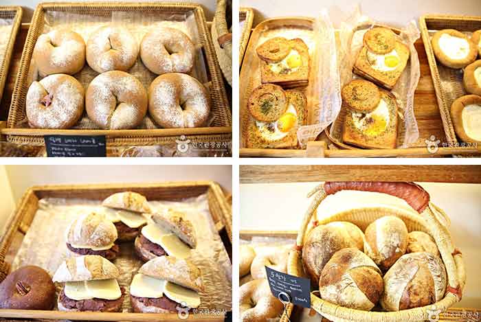 Brot aus verschiedenen Buchweizen - Pyeongchang-Pistole, Gangwon, Südkorea (https://codecorea.github.io)