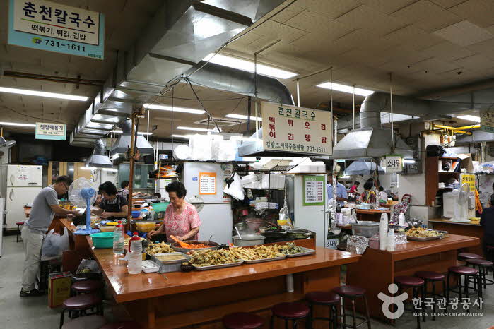 Tteokbokki Town, B1, marché libre - Wonju, Gangwon, Corée du Sud (https://codecorea.github.io)