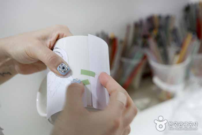 Yumi mug making process - Suncheon, Jeonnam, Korea (https://codecorea.github.io)