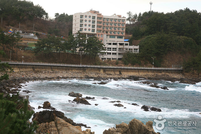 Milenium Coastal Road y Ocean Landscape - Samcheok, Gangwon, Corea del Sur (https://codecorea.github.io)