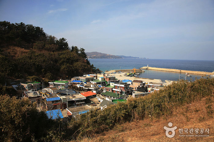 Chogok Port, die Heimatstadt von Hwang Young-jo, dem Helden von Montjuic - Samcheok, Gangwon, Südkorea (https://codecorea.github.io)